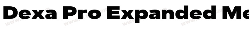 Dexa Pro Expanded Me字体转换